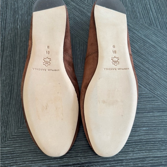 Loeffler Randall Brown Suede Ballet Flats - Picture 6 of 7